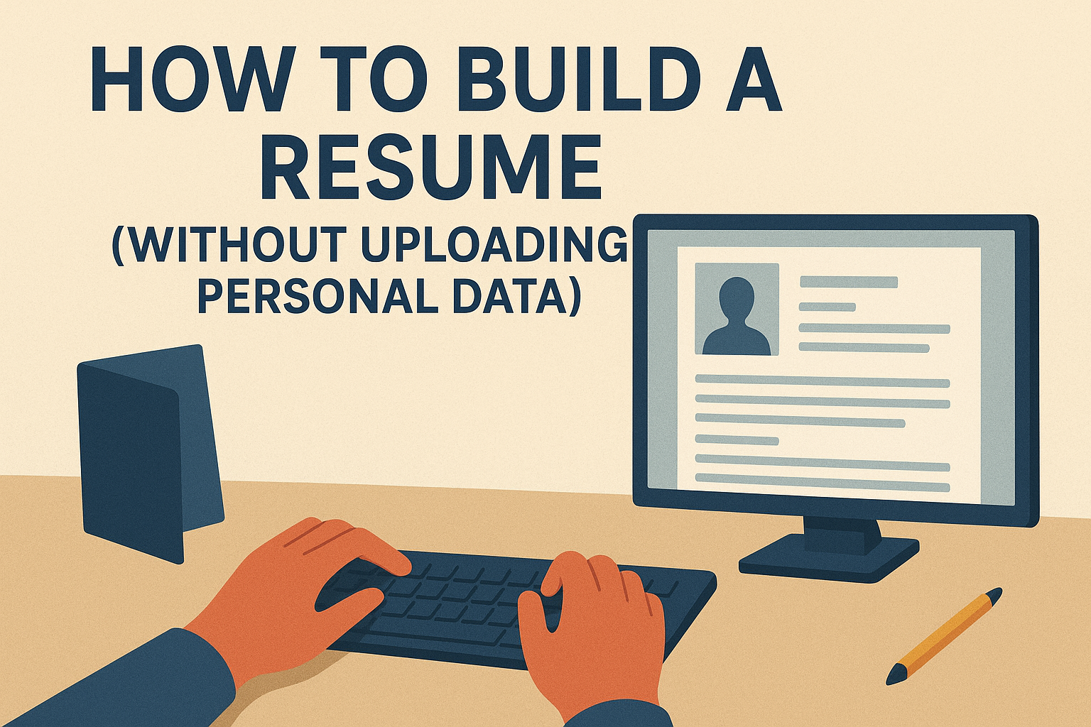 How to Build a Resume (Without Uploading Personal Data)