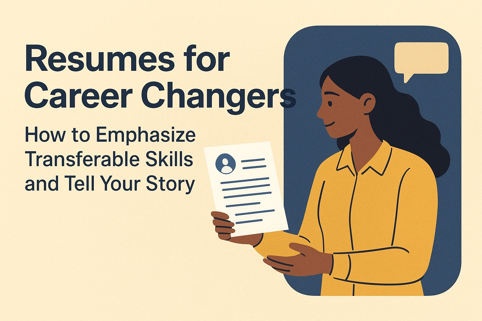 How to Emphasize Transferable Skills and Tell Your Story